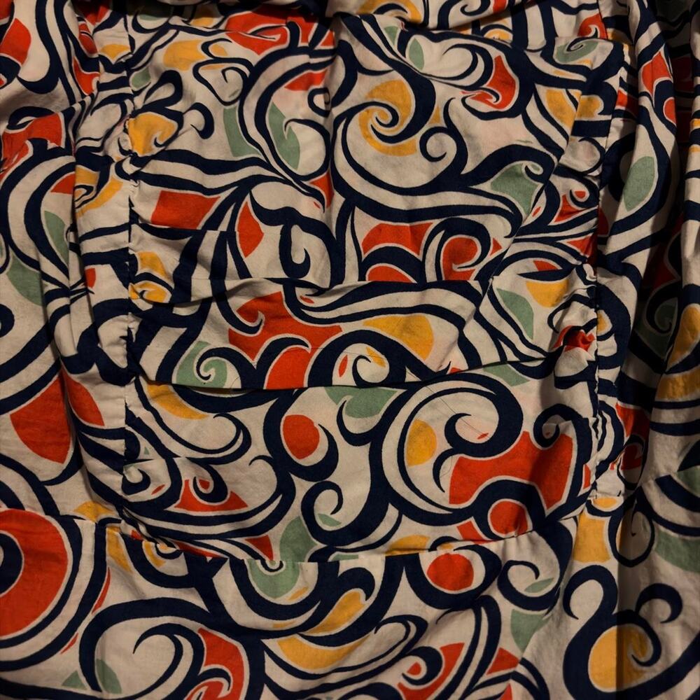 mix colors swirl Y2k retro boho whimsical fairy vintage cami top - Picture 2 of 8